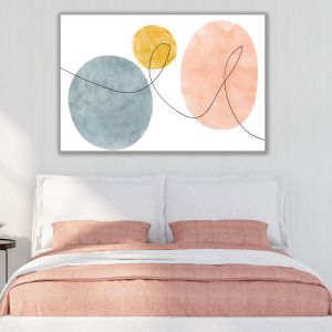 1151 Wall art decoration Dance of Shapes - Abstraction