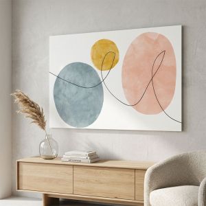 1151 Wall art decoration Dance of Shapes - Abstraction