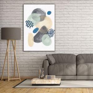 1153 Wall art decoration Color layers and shapes - Abstraction