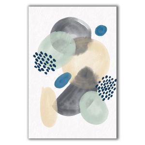 1153 Wall art decoration Color layers and shapes - Abstraction