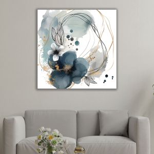1154 Wall art decoration Blue Harmony