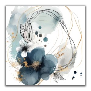 1154 Wall art decoration Blue Harmony