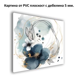 1154 Wall art decoration Blue Harmony
