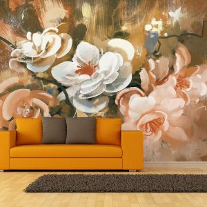 T0570 Wallpaper Art flowers