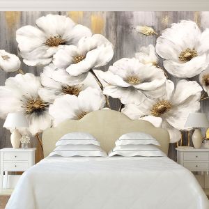 T0975 Wallpaper Art flowers