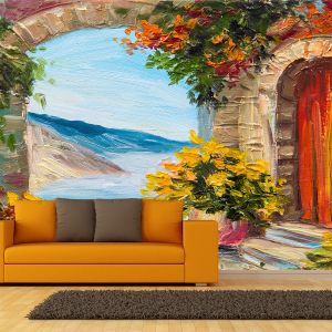 T9040 Wallpaper Art summer sea landscape 