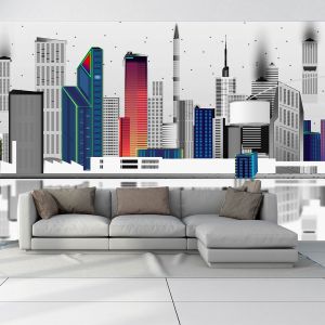 T9090 Wallpaper Abstract city