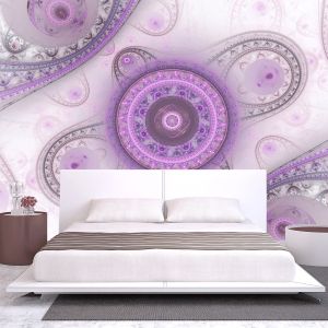 T9096 Wallpaper Abstraction in purple