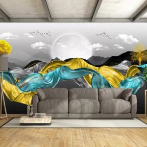 T9184 Wallpaper Abstract landscape