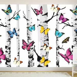 T9196 Wallpaper 3D Butterflies