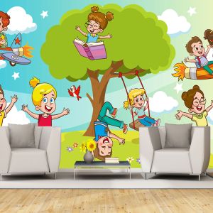 T9243 Wallpaper Happy kids