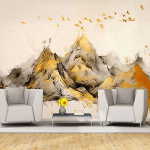 T9245 Wallpaper Abstraction Mountain