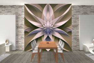 T9257 Фототапет 3D Симетрични форми