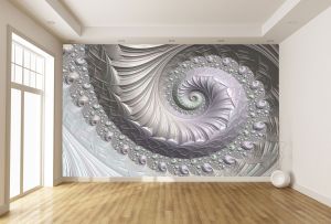 T9255 Wallpaper 3D abstraction Spiral