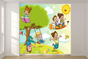 T9243 Wallpaper Happy kids