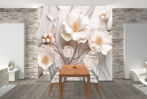T9230 Wallpaper 3D flowers