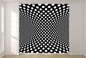 T9098 Wallpaper Abstract black and white