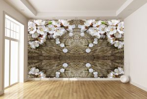 T9025 Wallpaper Blooming branches