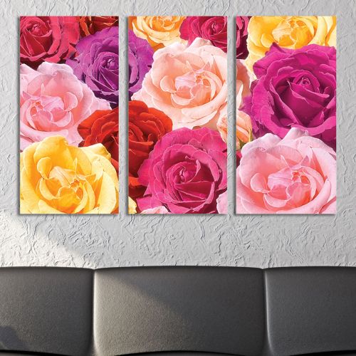 roses wall art decoration