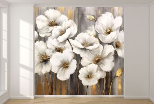T0975 Wallpaper Art flowers