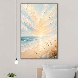 1182 Ocean Whisper – Modern Coastal Wall Art