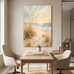 1183 Path to the Sea – Coastal Sunrise Wall Art 