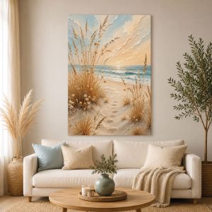 1183 Path to the Sea – Coastal Sunrise Wall Art 