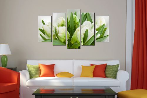 Canvas art Beautiful tulips