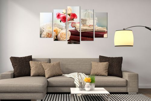 Canvas art Vintage roses