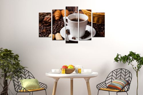  Art canvas decoration coffee