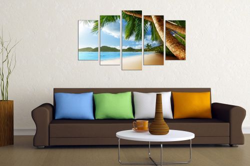 canvas print decorationsea landscape exotic beach