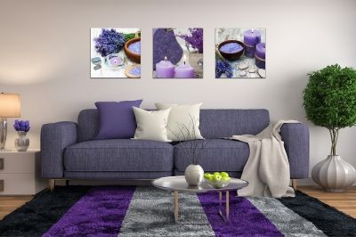 canvas setpurple the scent of lavender