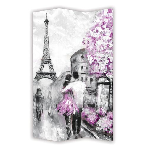 P0417 Decorative Screen Room devider  Lovers in Paris (3,4,5 or 6 panels)