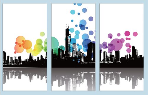 Modern wall art decoration for boy