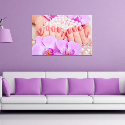 Canvas wall art Beautiful manicure