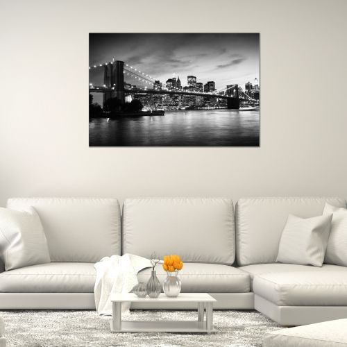 Canvas wall art New York, Brooklyn Bridge