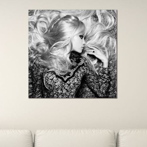 Beautiful canvas wall art Pretty woman