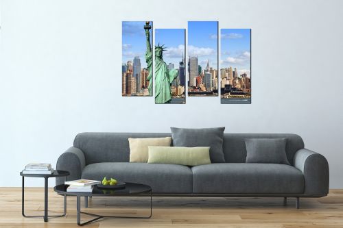 Canvas wall art Statue of Liberty