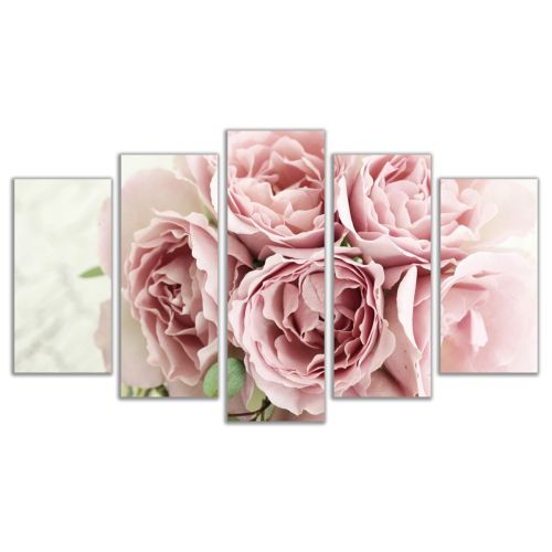 0261 Wall art decoration (set of 5 pieces) Gentle fragrance