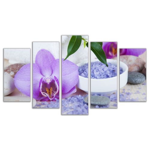 0435 Wall art decoration (set of 5 pieces) SPA compsition