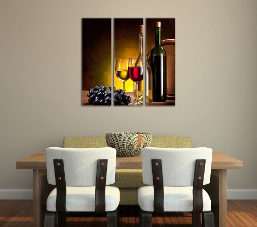 0065 Canvas Wine