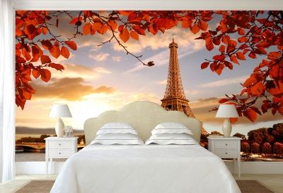 Фототапет за спалня Париж