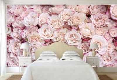 Фототапет с рози за спалня