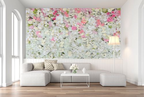 T9064 Wallpaper Wall of flowers