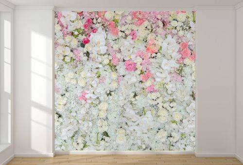 T9064 Wallpaper Wall of flowers