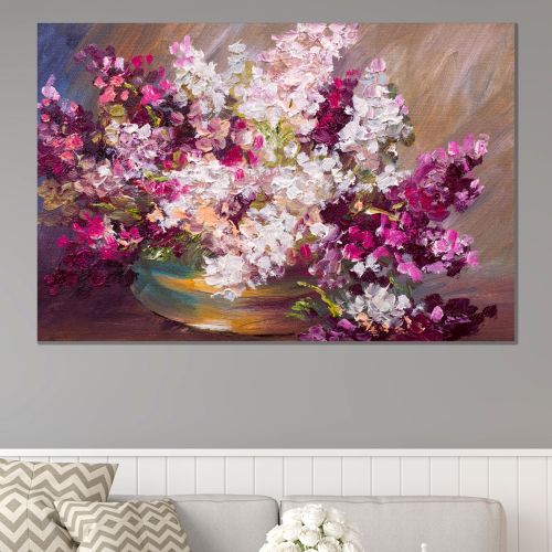 0293_1 Wall art decoration Art lilac