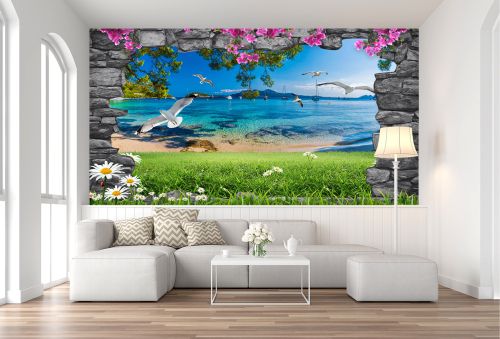 T9087 Wallpaper Fabulous sea view