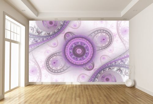 T9096 Wallpaper Abstraction in purple