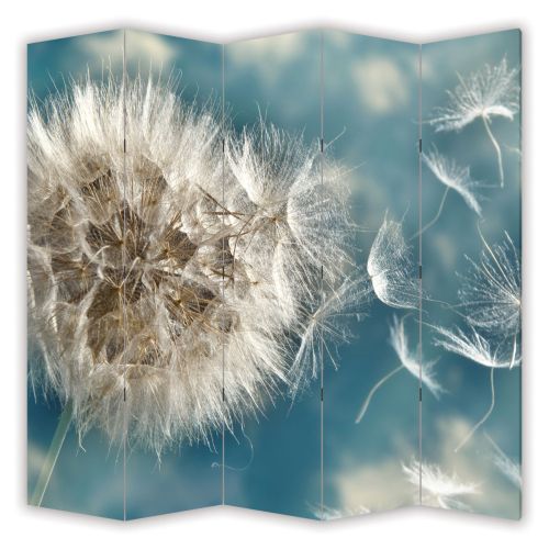 P0649 Decorative Screen Room divider  Dandelion (3,4,5 or 6 panels)