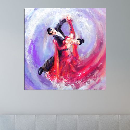 0137  Wall art decoration Love dance